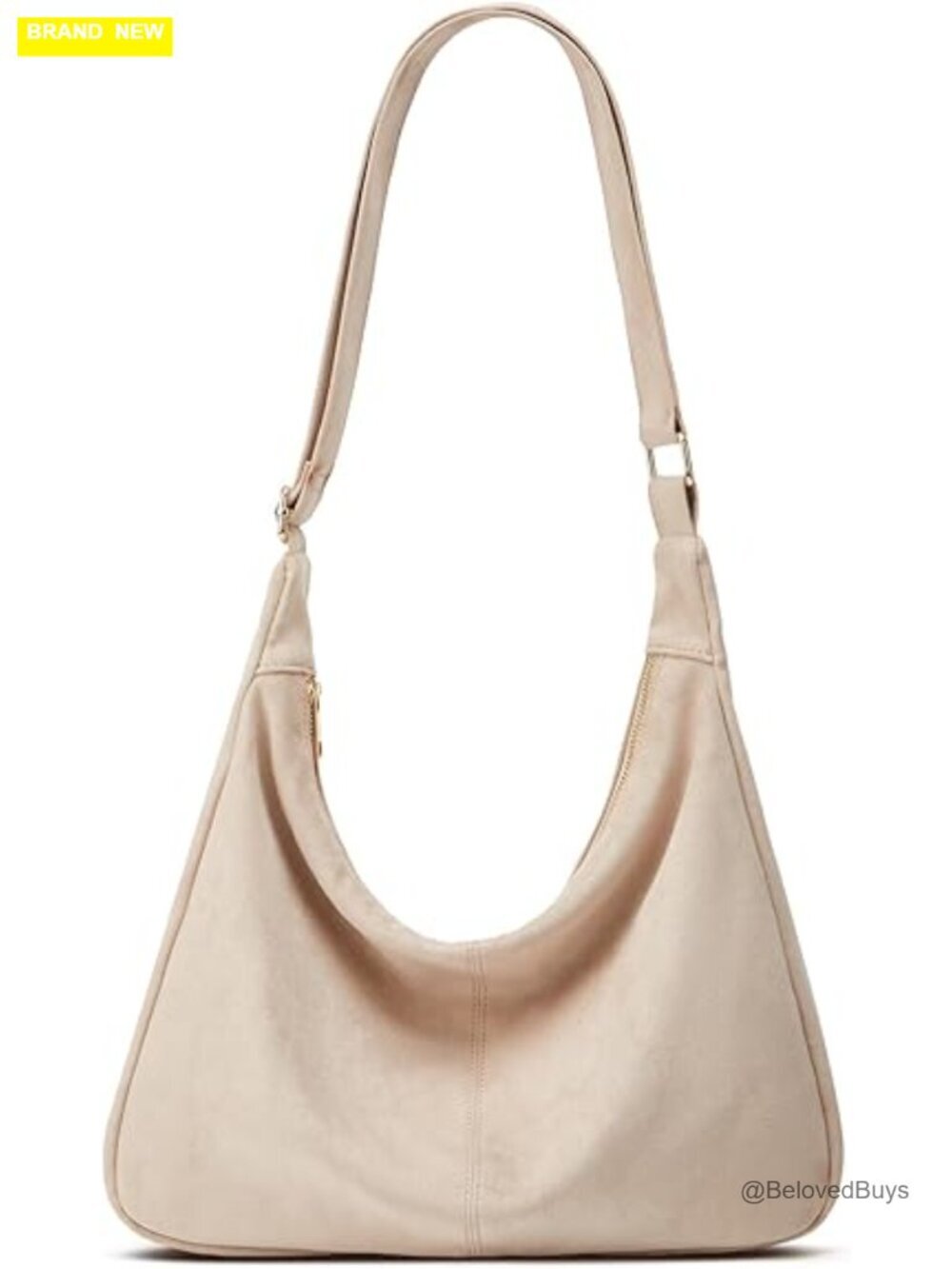 Slouchy Suede Hobo Bag Crossbody Shoulder Bag Tote Handbag Travel Purse
